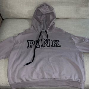 PINK half zip pullover, used in great condition